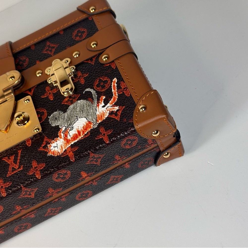 Louis Vuitton Catogram Petite Malle Black - Picture 13 of 16